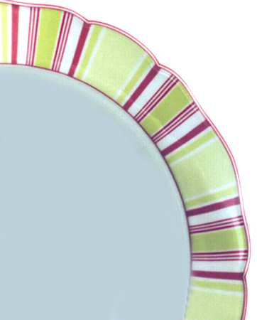 Spring Picnic Kiwi Stripe by Wedgwood
