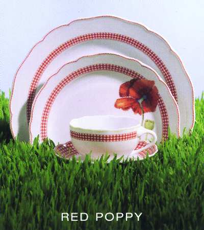 Spring Picnic Red Poppy by Wedgwood