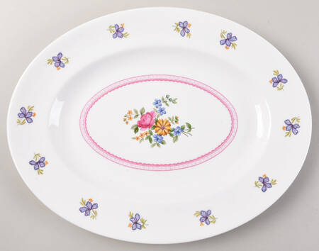 WW297 14" Oval Serving Platter