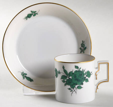 Maria Theresa Flat Demitasse Cup & Saucer Set