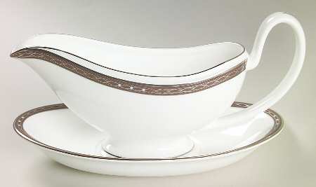 Catania Gravy Boat & Underplate