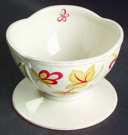Chamomile Footed Dessert Bowl