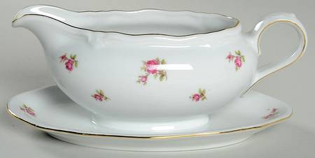 WIG683 Gravy Boat with Attached Underplate
