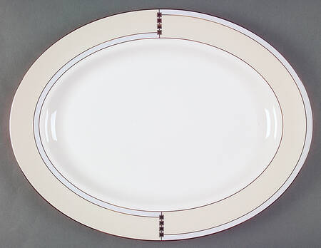 Opal 15" Oval Serving Platter