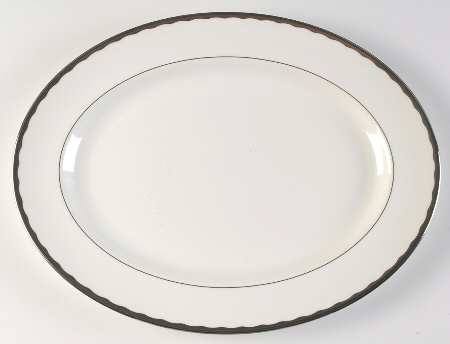 Silhouette 15" Oval Serving Platter