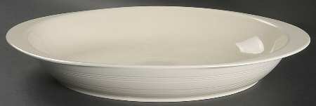 Jasper Conran Casual Cream 15" Oval Baker
