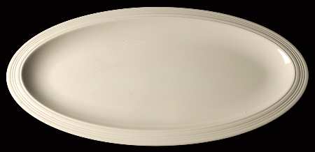 Jasper Conran Casual Cream 23" Oval Serving Platter