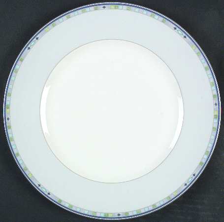 Quadrants Accent Dinner Plate