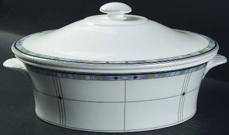 Quadrants Oval Covered Vegetable