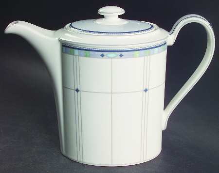 Quadrants Coffee Pot & Lid