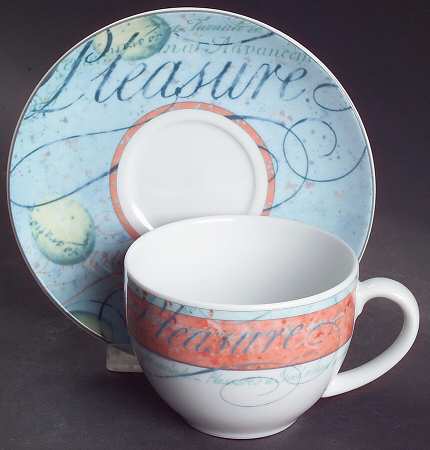 Variations Flat Cup & Saucer Set