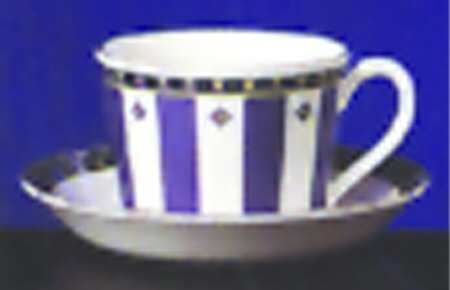 Aphrodite Flat Cup & Saucer Set