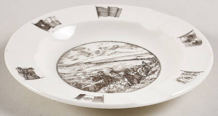 Texas 5" Round Ashtray