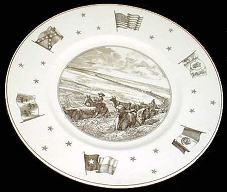 Texas Dinner Plate