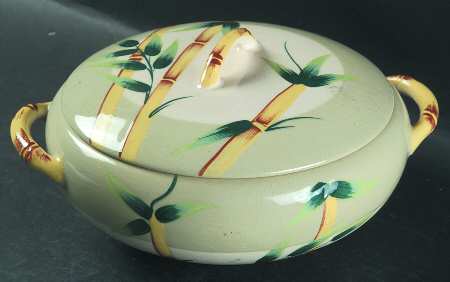 Malay Bamboo Green by Weil Ware