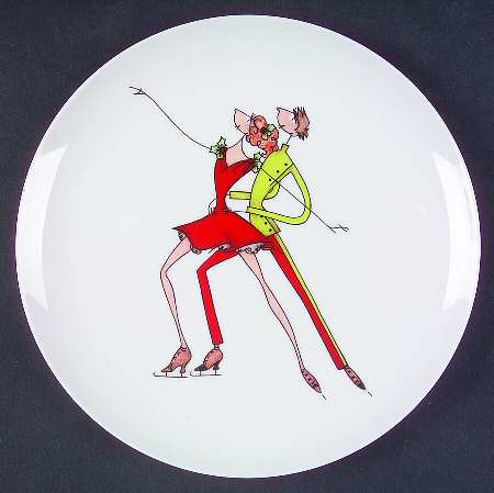 The Giddies Canape Plate