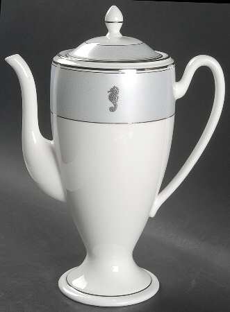 Seahorse Ocean Tea/Coffee Pot & Lid