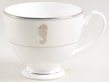 Seahorse Ivory Footed Cup