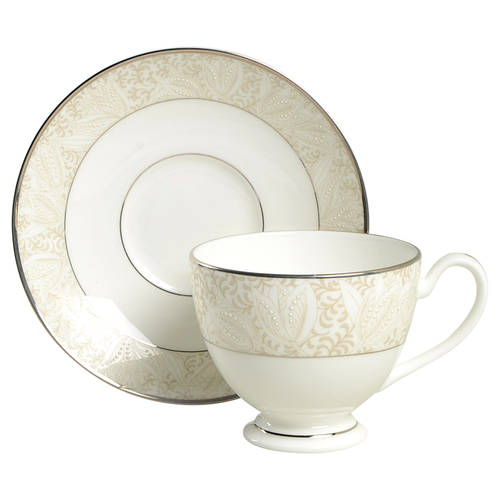 Bassano Footed Cup & Saucer Set