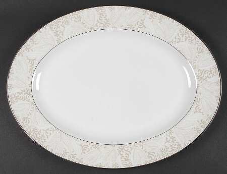 Bassano 15" Oval Serving Platter