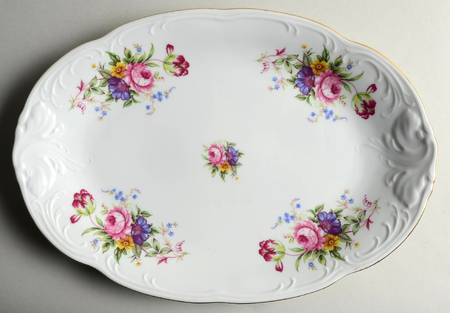WAV45 12" Oval Serving Platter