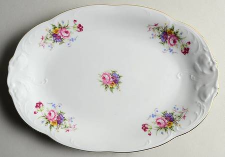 WAV45 11" Oval Serving Platter