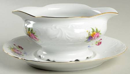 WAV45 Gravy Boat & Underplate