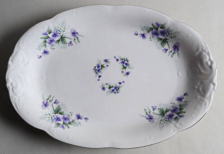 WAV46 13" Oval Serving Platter