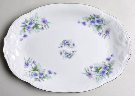 WAV46 11" Oval Serving Platter