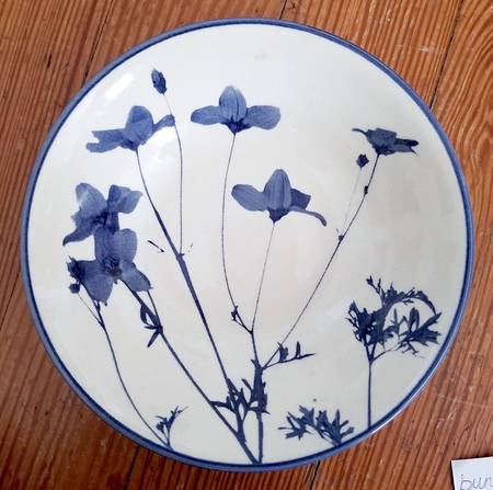 Wild Poppy Blue by Wood &amp; Sons