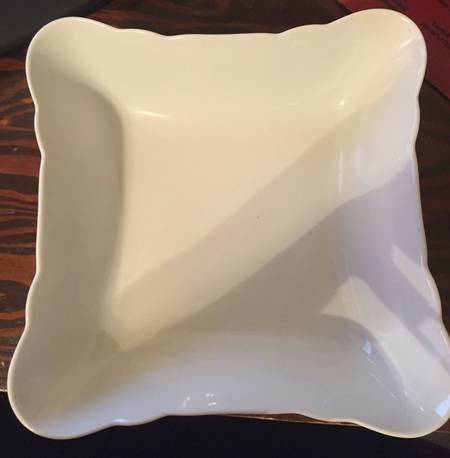 WIG704 8" Square Vegetable Bowl