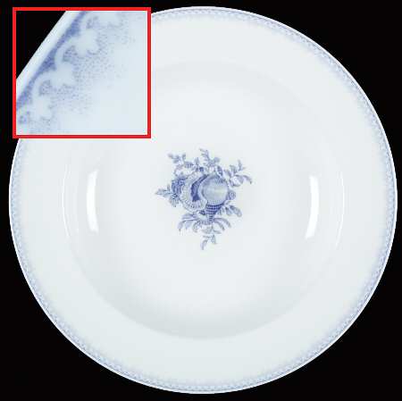 Seashell Collection Large Rim Soup Bowl