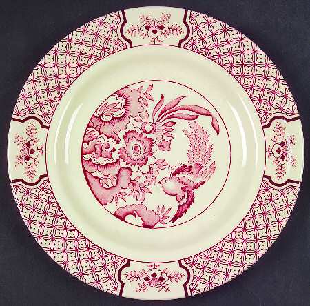 Yuan Pink Salad Plate