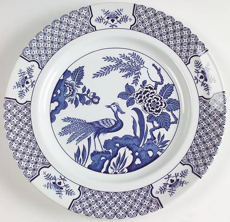 Yuan Blue (Newer, Continental Shape) by Wood &amp; Sons