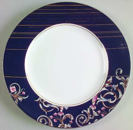 Renaissance Blue Accent Salad Plate