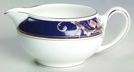 Renaissance Blue 146 Shape Creamer