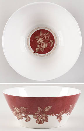 Fruit Toile 8" Salad Serving Bowl
