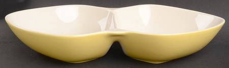 WIN37 13" Oval Divided Vegetable Bowl