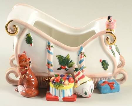 Georgian Collection (Figural Giftware) Candy Jar No Lid