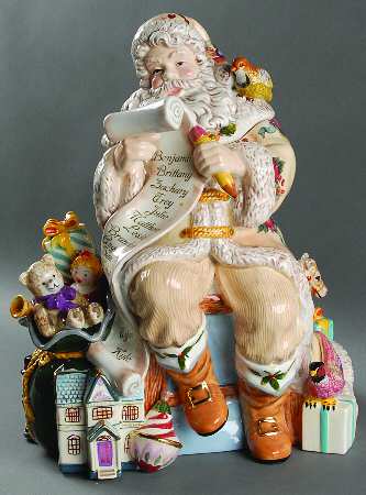 Georgian Collection (Figural Giftware) Cookie Jar & Lid