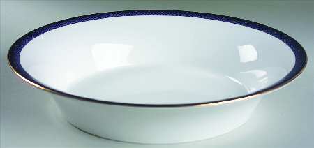Midnight 10" Oval Vegetable Bowl