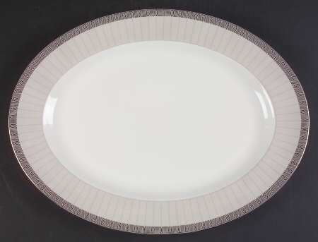 Plaza 15" Oval Serving Platter