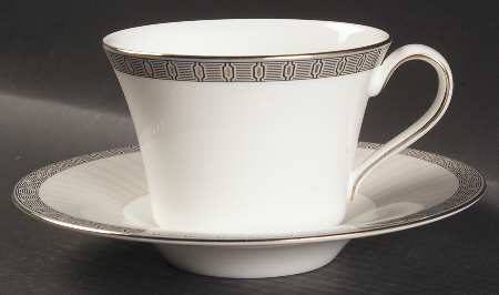 Plaza Breakfast Cup & Saucer Set