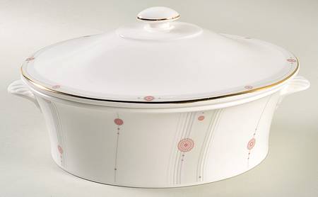 Satin Round Covered Vegetable