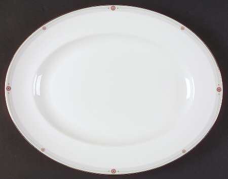 Satin 13" Oval Serving Platter