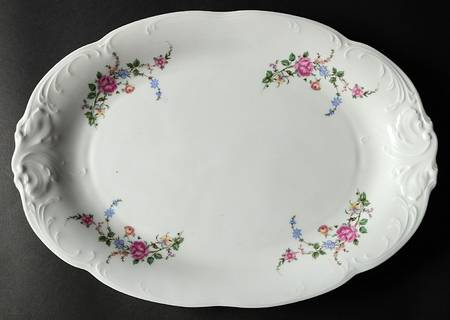 WAV47 14" Oval Serving Platter