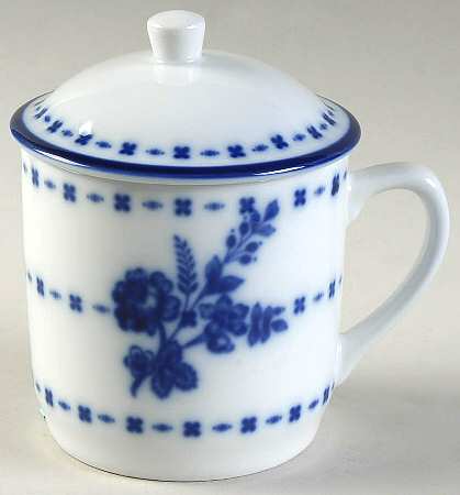 Flow Blue Mug & Lid