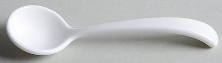 Jasper Conran Strata (Bone, Embossed) All Ceramic Sugar Spoon