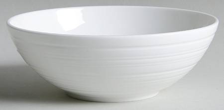 Jasper Conran Strata (Bone, Embossed) Soup/Cereal Bowl