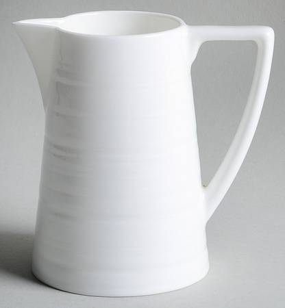 Jasper Conran Strata (Bone, Embossed) Creamer